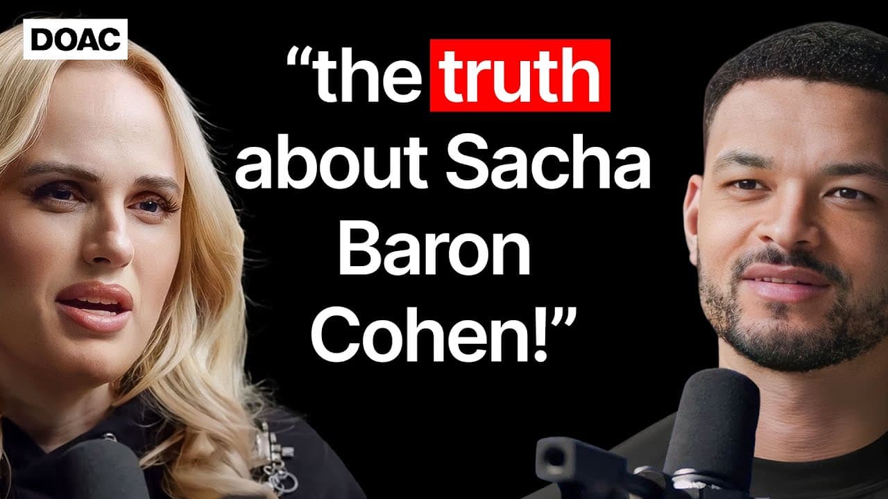 Rebel Wilson: I Experimented With Ozempic! Childhood Trauma Was The Reason I Couldn't Lose Weight & ALL The Truth About Sacha Baron Cohen!