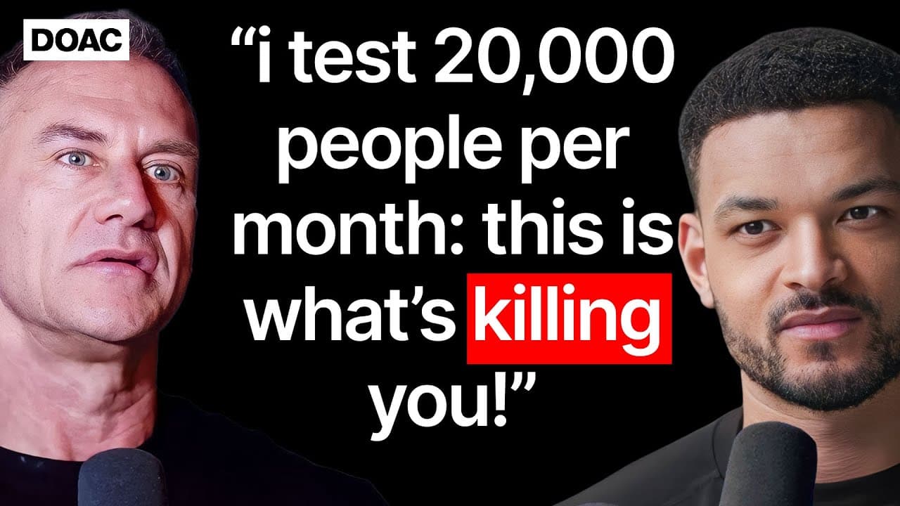 World No. 1 Biohacking Expert: "I Tested 100,000 People's DNA. This Diet Will Kill You!". Fix This Hormone And You'll Fix Your Anxiety! - Gary Brecka