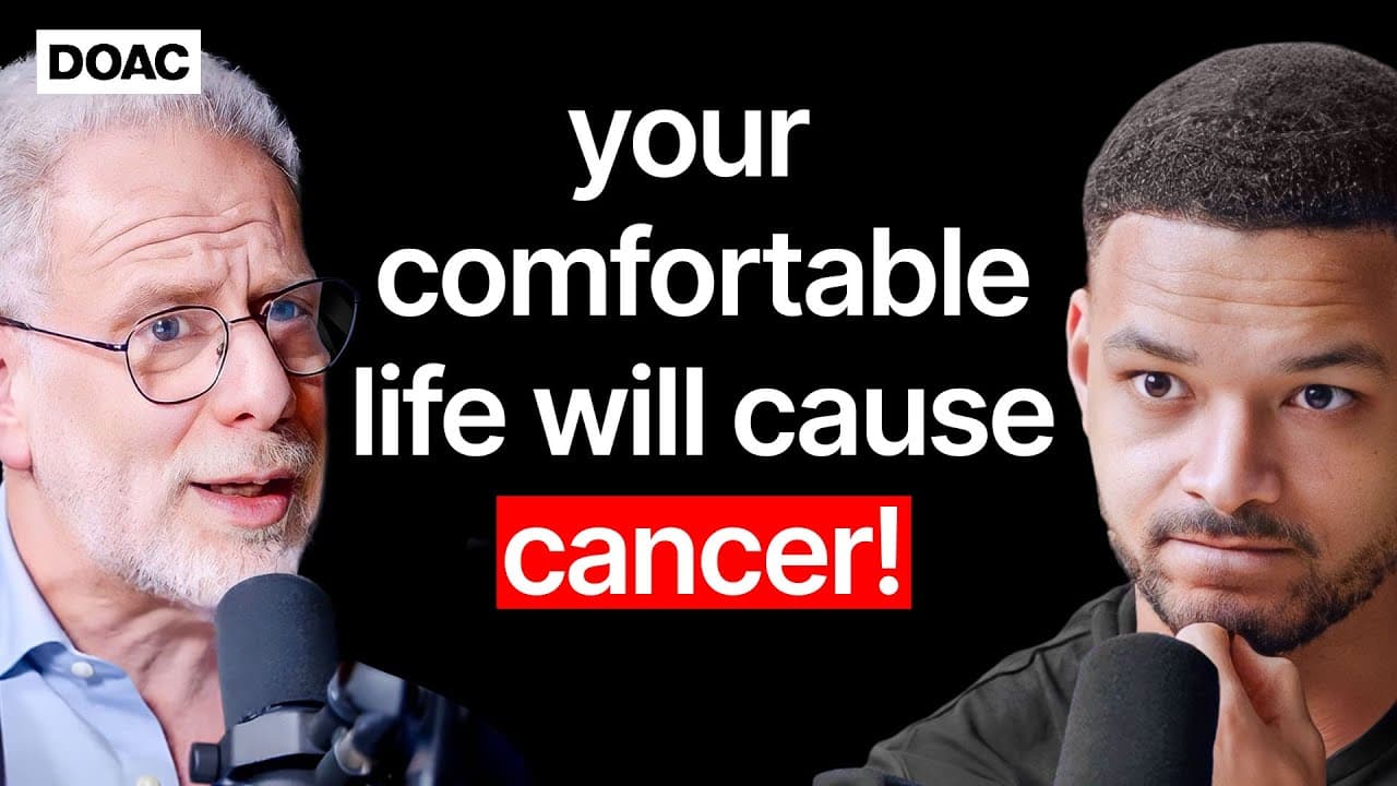 World's No. 1 Exercise Professor: "Our Comfortable Lives Are Causing Cancer", "The Truth About Running", "Hand Sanitiser Is Making You Sick!