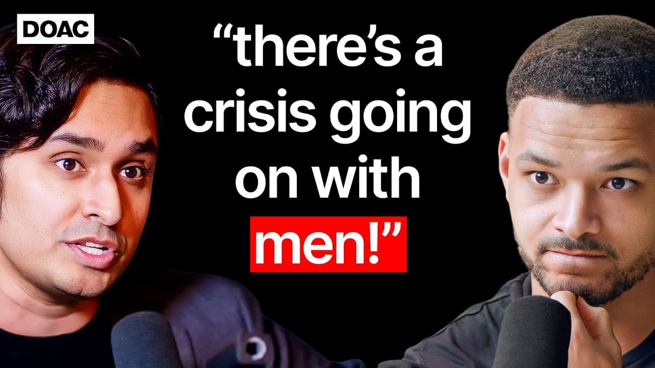 The Male Psychology Doctor: “There Is A Crisis Going On With Men!", “We’ve Produced Millions Of Lonely, Addicted Males!”, “The Ugly Truth About What’s Really Behind Toxic Masculinity”