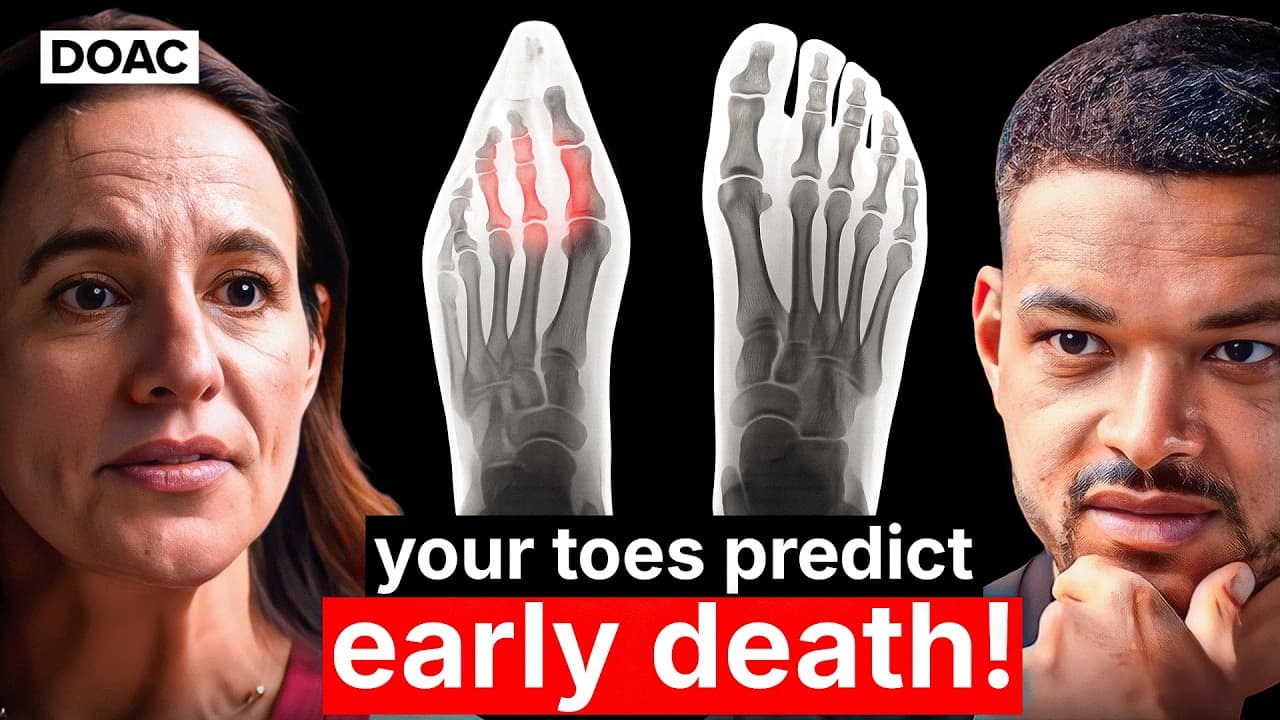 Your Toes Can Predict If You'll Die Early And Heres's How To Fix Your Plantar Fasciitis! - Dr. Courtney Conley (Foot Expert)
