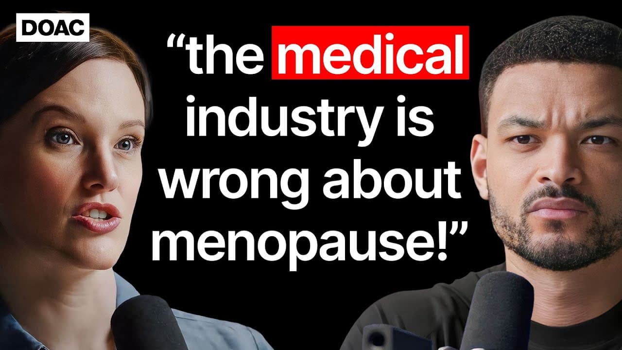 The Menopause Doctor: This Diet Delays Menopause! They're Lying To You About Menopause! Menopause Is Shrinking Your Brain! - Dr Lisa Mosconi
