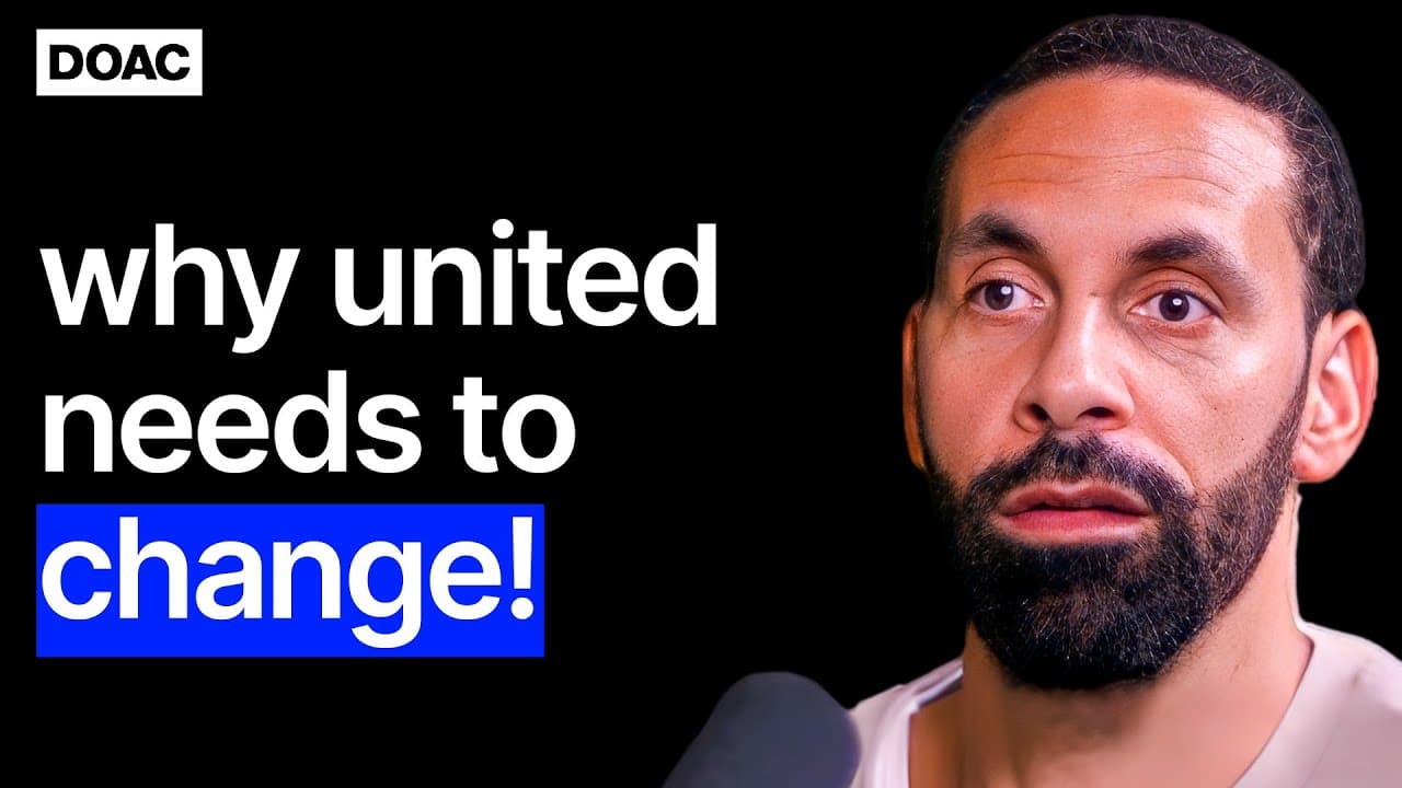 Rio Ferdinand Reveals The Training Ground & Dressing Room Secrets That Made United Unbeatable.