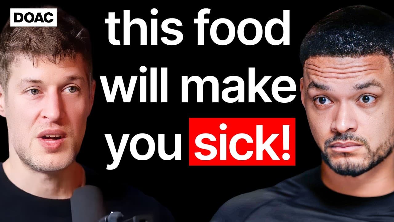 The No.1 Health Expert: The One Food (WE ALL EAT) That's Slowly Hurting Us!: Max Lugavere