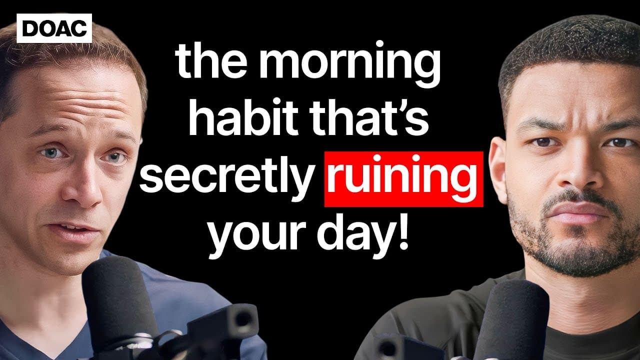 David Epstein: 10,000 Hours Is A Lie! The Morning Habit That’s Secretly Ruining Your Day!