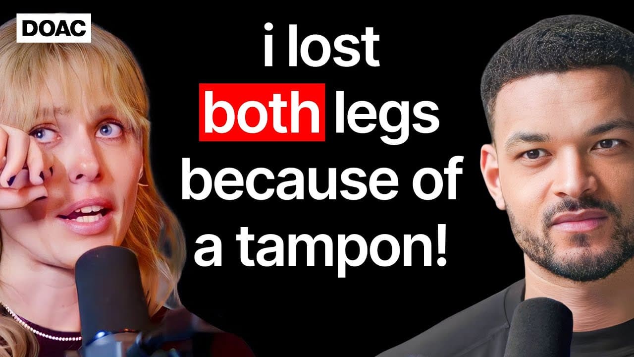 Shocking TRUE Story: “I Lost Both Of My Legs Because Of A Tampon” (Health Warning) - Lauren Wasser