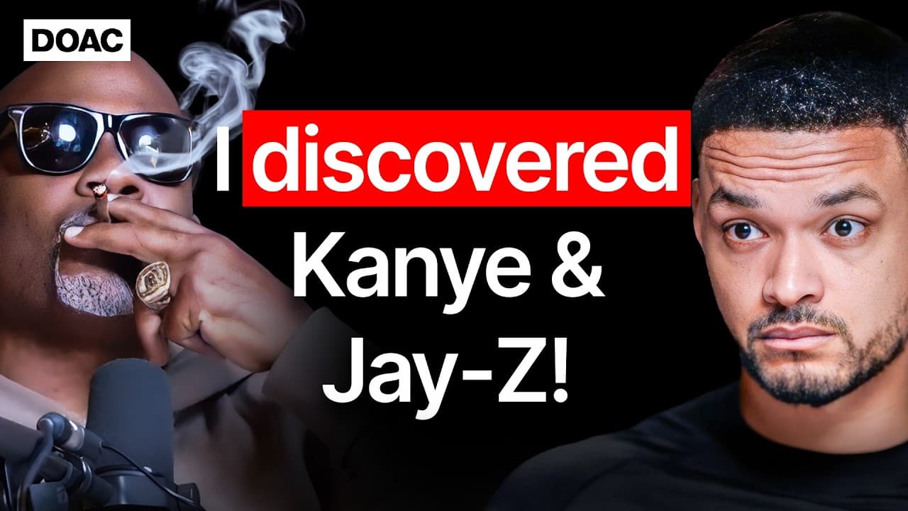 Dame Dash: The Man That DISCOVERED & Built Jay-z & Kanye West!