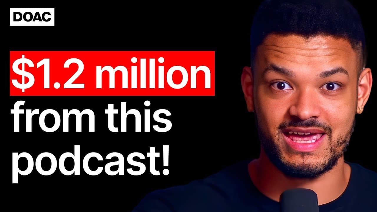 How I Make $1.2 Million A Year From This Podcast