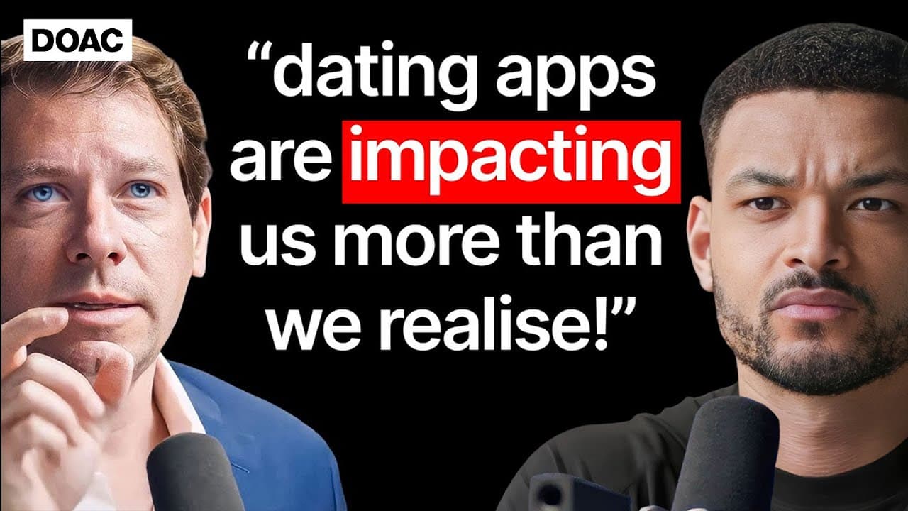 The Dating Doctor: "Start Dating Like It's Your Job!", "Dating Apps Are Impacting Us More Than We Realise!"