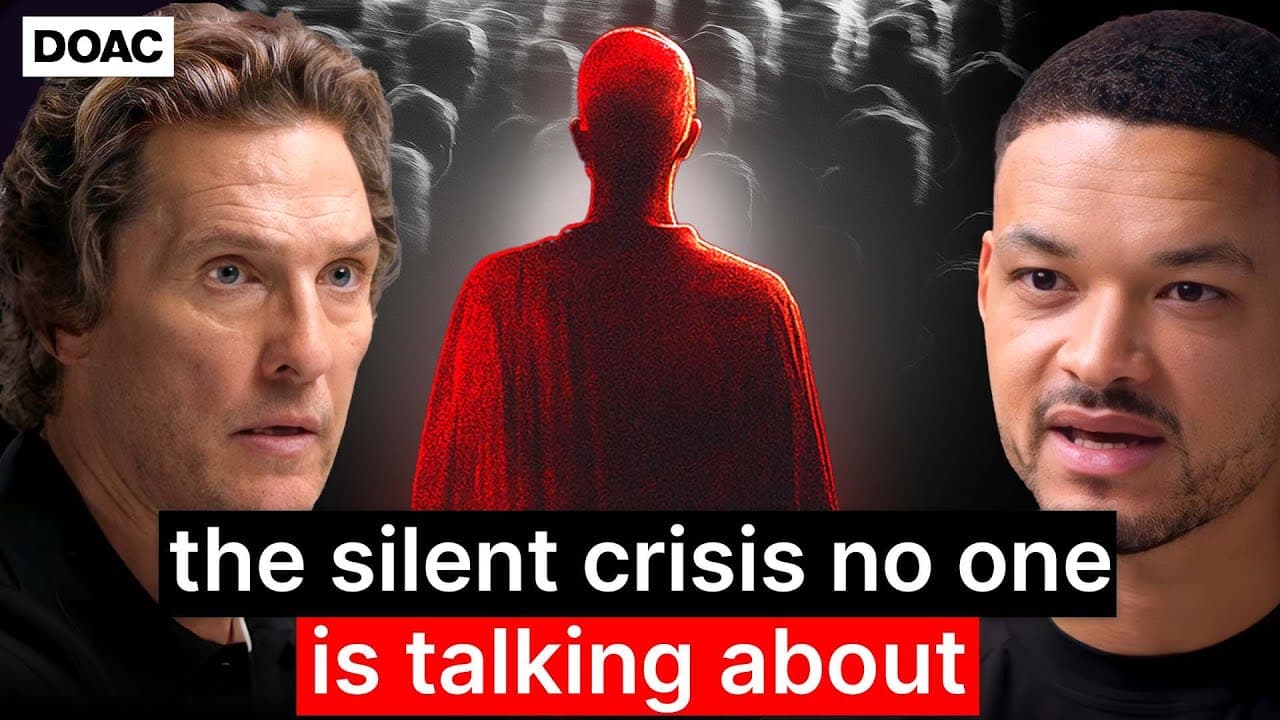 Matthew McConaughey: The Silent Crisis No One Is Talking About! The Harsh Truth About Living Without Faith