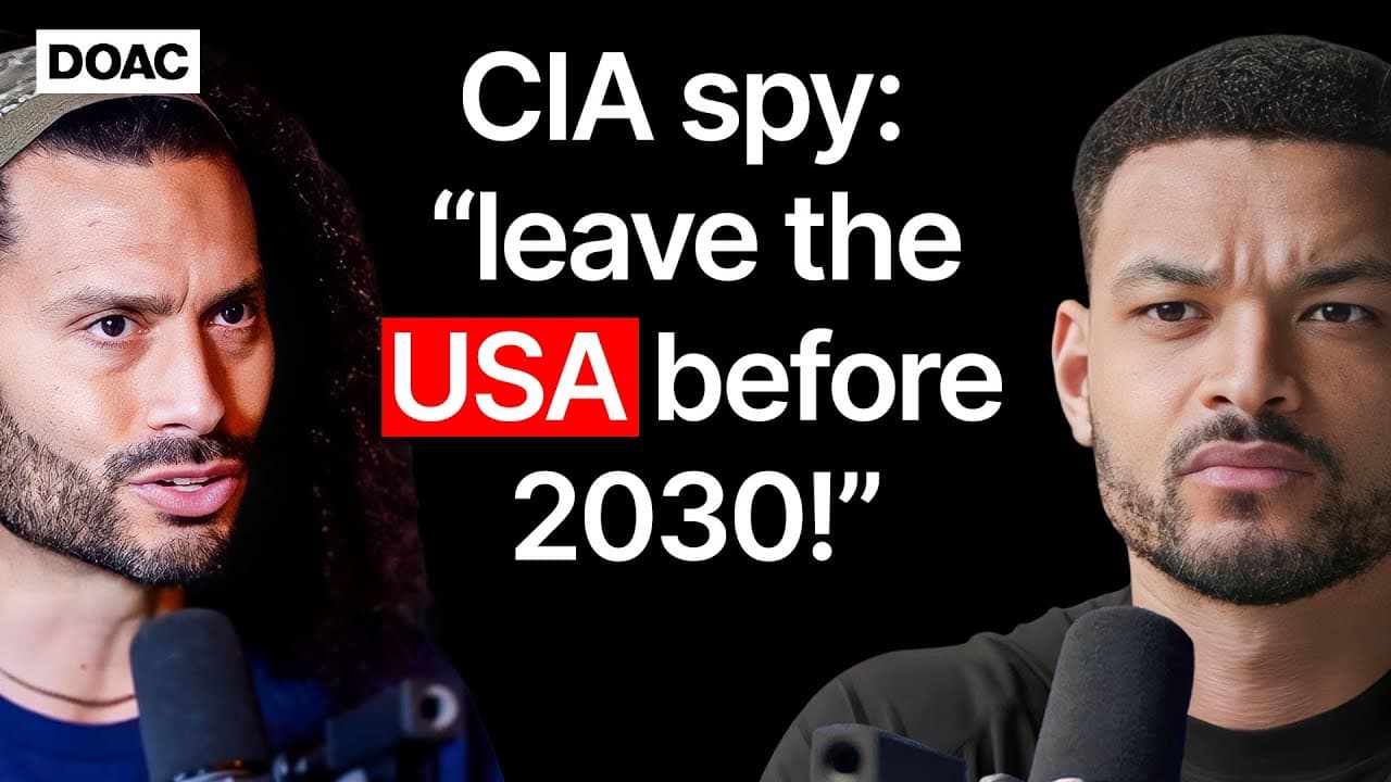 CIA Spy: "Leave The USA Before 2030!", "Why You Shouldn't Trust Your Gut!", "I Held The Nuclear Codes Around My Neck" - Andrew Bustamante