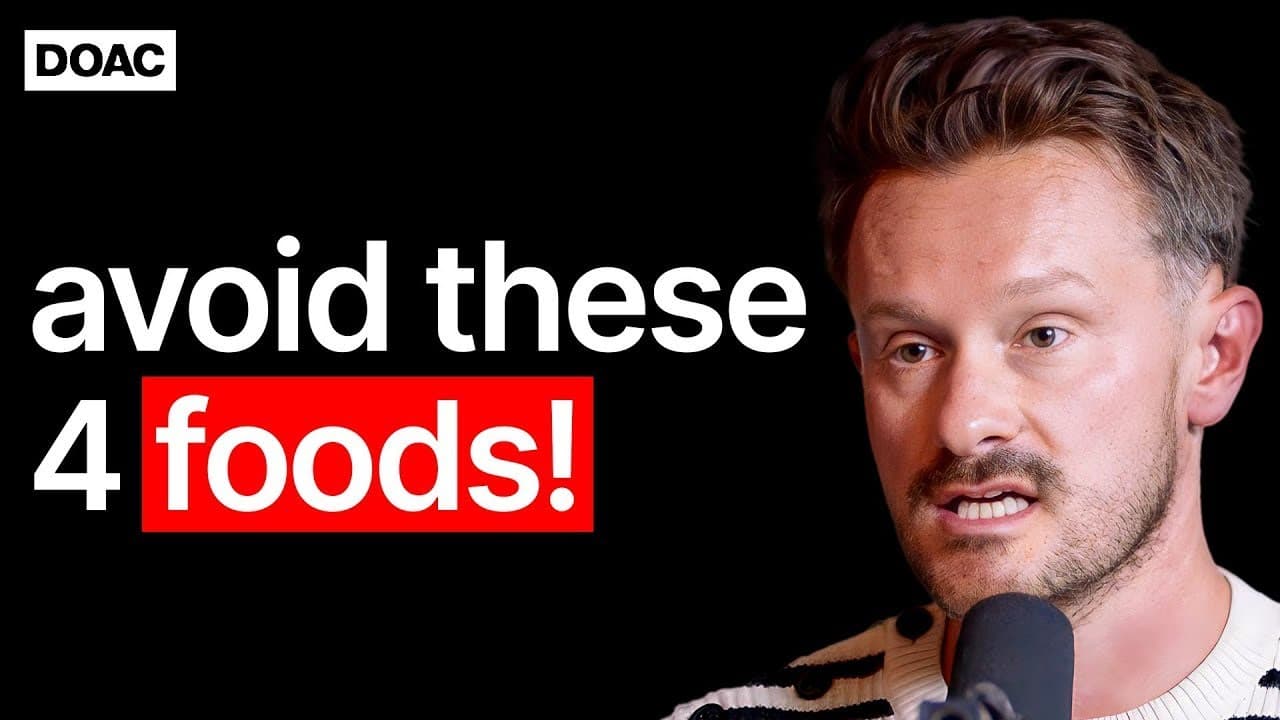 The Food Doctor: The 4 Foods You MUST Avoid If You Want To Be Healthy! - Dr. Will Cole