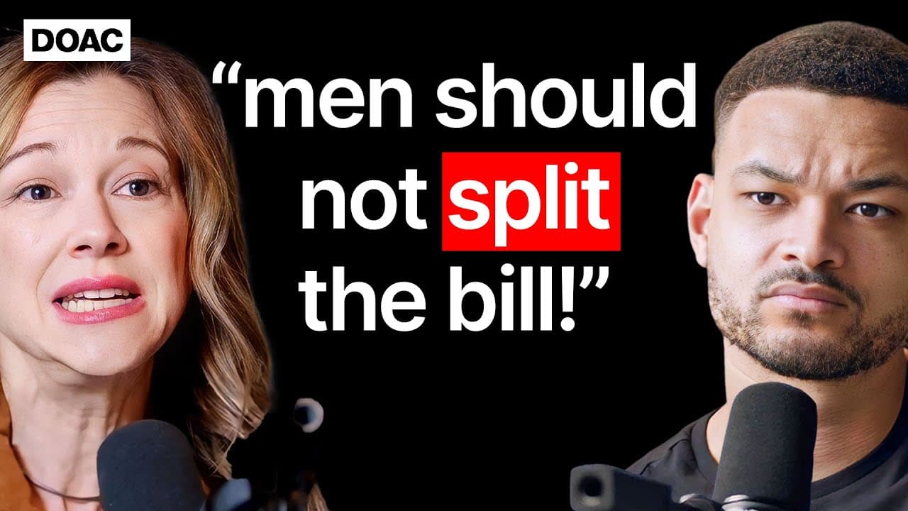 The Relationship Therapist: "This Statistically Is The Best Age To Get Married So You Don't Get A Divorce!", "Men Should Not Split The Bill", "80% Of Women Want Men Over 6ft When Only 15% Are 6ft!"