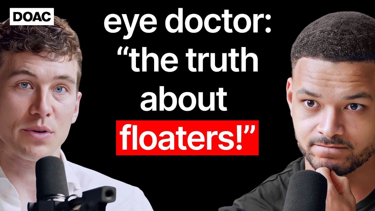 The No.1 Eye Doctor: They’re Lying To You About Blue Light! The Truth About Floaters! Turn This Phone Setting On To Save Your Eyes!