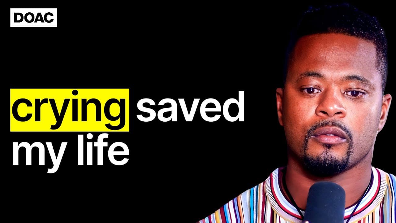 Patrice Evra: Learning How To Cry Saved My Life