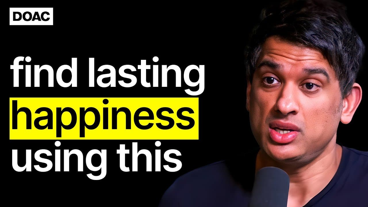 Dr Rangan Chatterjee: 3 Steps To "Core" Happiness