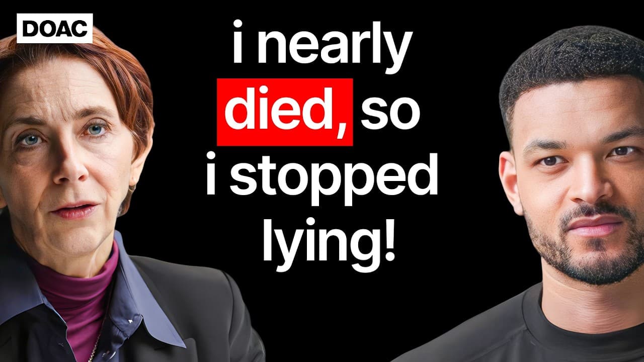 Dr. Martha Beck (Oprah's Life Coach): I Nearly Died, So I Stopped Lying! Why You're Anxious & How To Fix It! Fix Your Childhood Trauma!