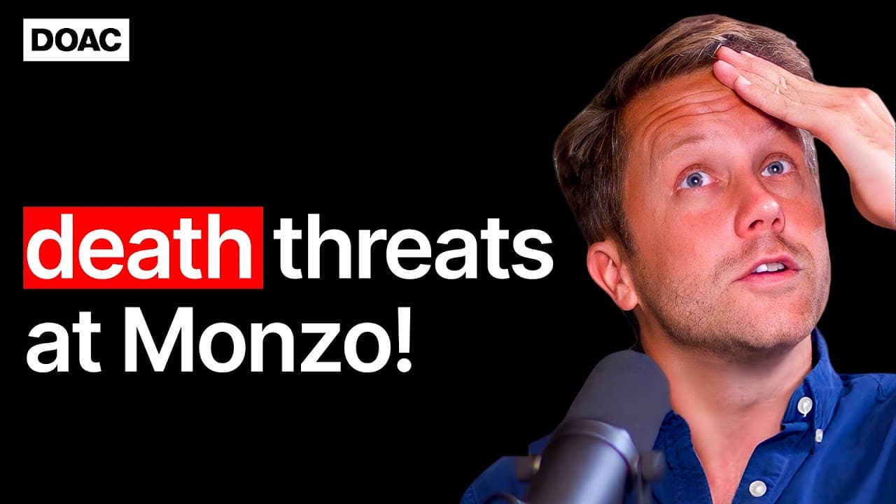Monzo CEO On Death Threats, Depression & Digital Banking Wars - Tom Blomfield