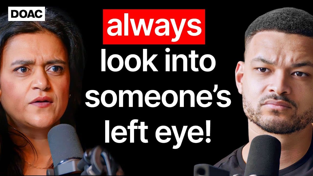 No.1 Neuroscientist: Why You Should Always Look Into Someone’s Left Eye! & How Stress Leaks Through Skin, Is Contagious & Gives You Belly Fat! Dr. Tara Swart