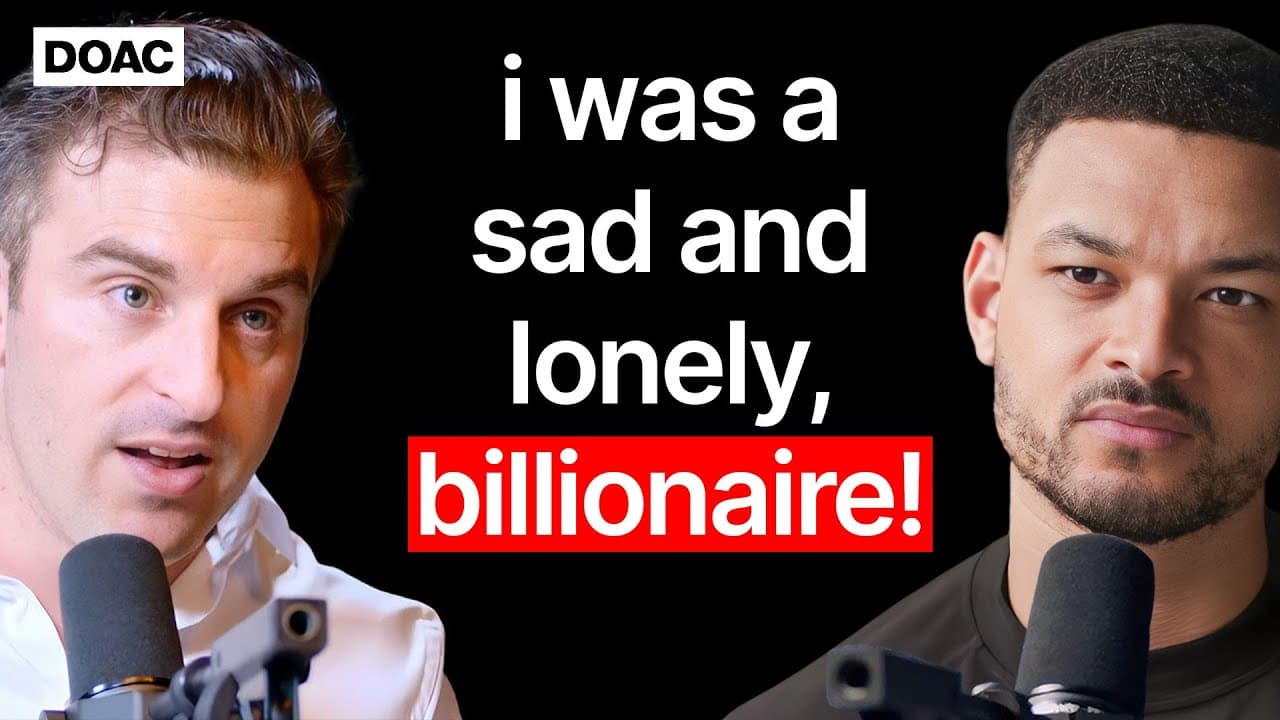 Airbnb CEO: “IT WAS SO DARK WE NEARLY DIED!”. I Was Lonely, Deeply Sad & Wanted To Be Loved! [INSPIRING!] Brian Chesky