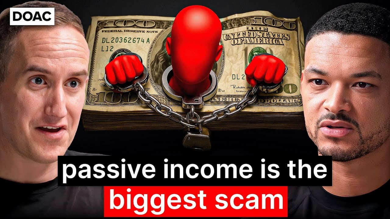 Financial Expert: Passive Income Is A Scam! Post-Traumatic Broke Syndrome Is Controlling Millions!