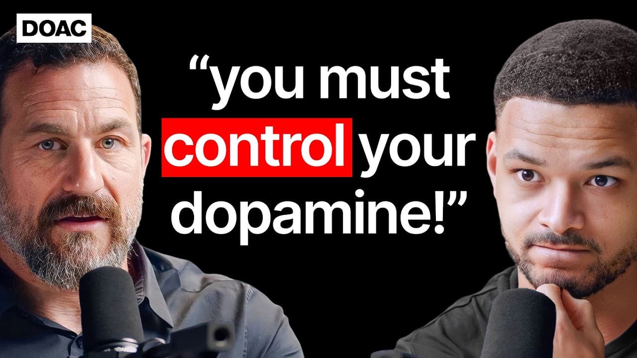 Andrew Huberman: You Must Control Your Dopamine! The Shocking Truth About Cold Showers!