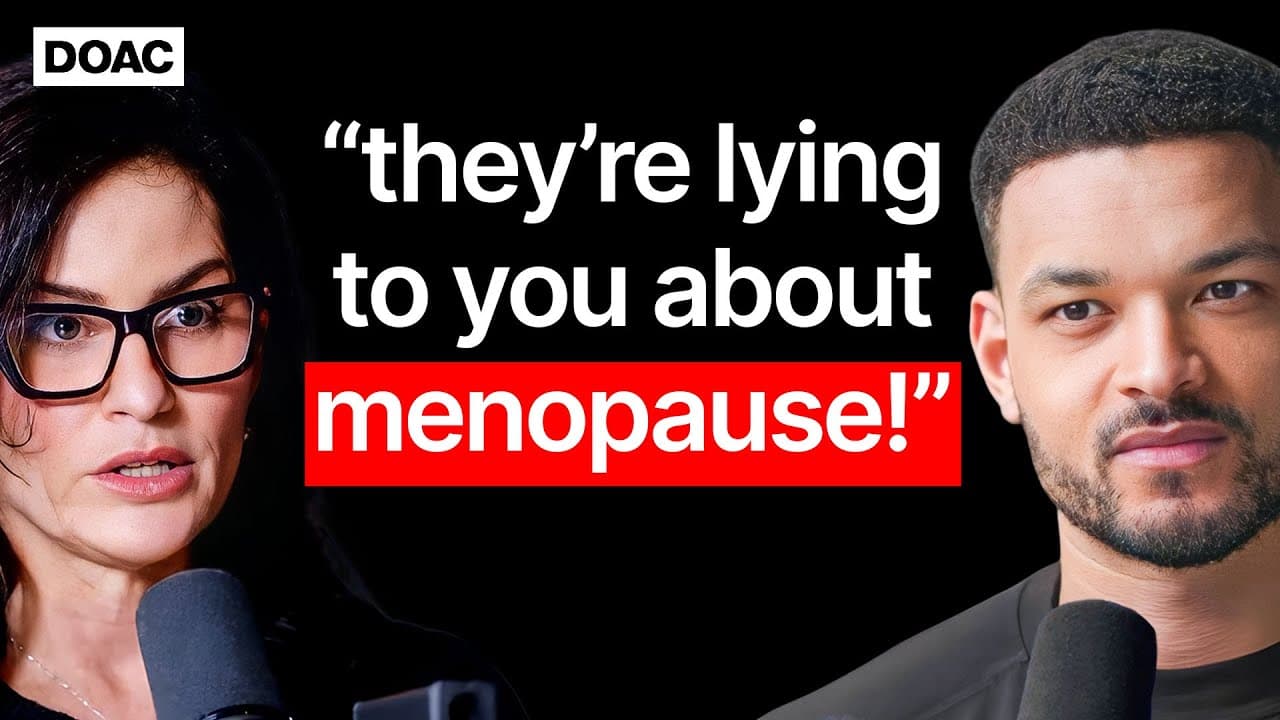 The No.1 Menopause Doctor: They’re Lying To You About Menopause! Brand New Science! (Men Need To Listen Too!): Mary Claire Haver