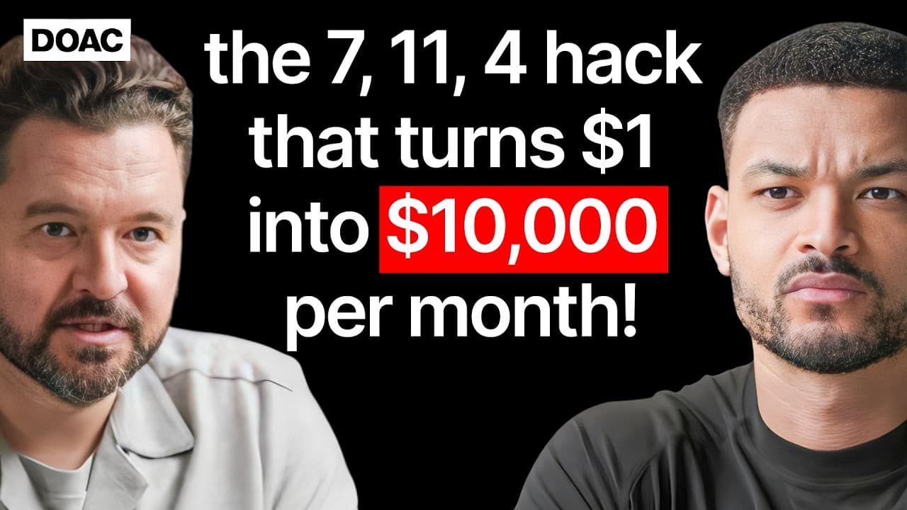 The Money Making Expert: The 7,11,4 Hack That Turns $1 Into $10K Per Month! This 90 Day Rule Will 10x Your Income! Daniel Priestley