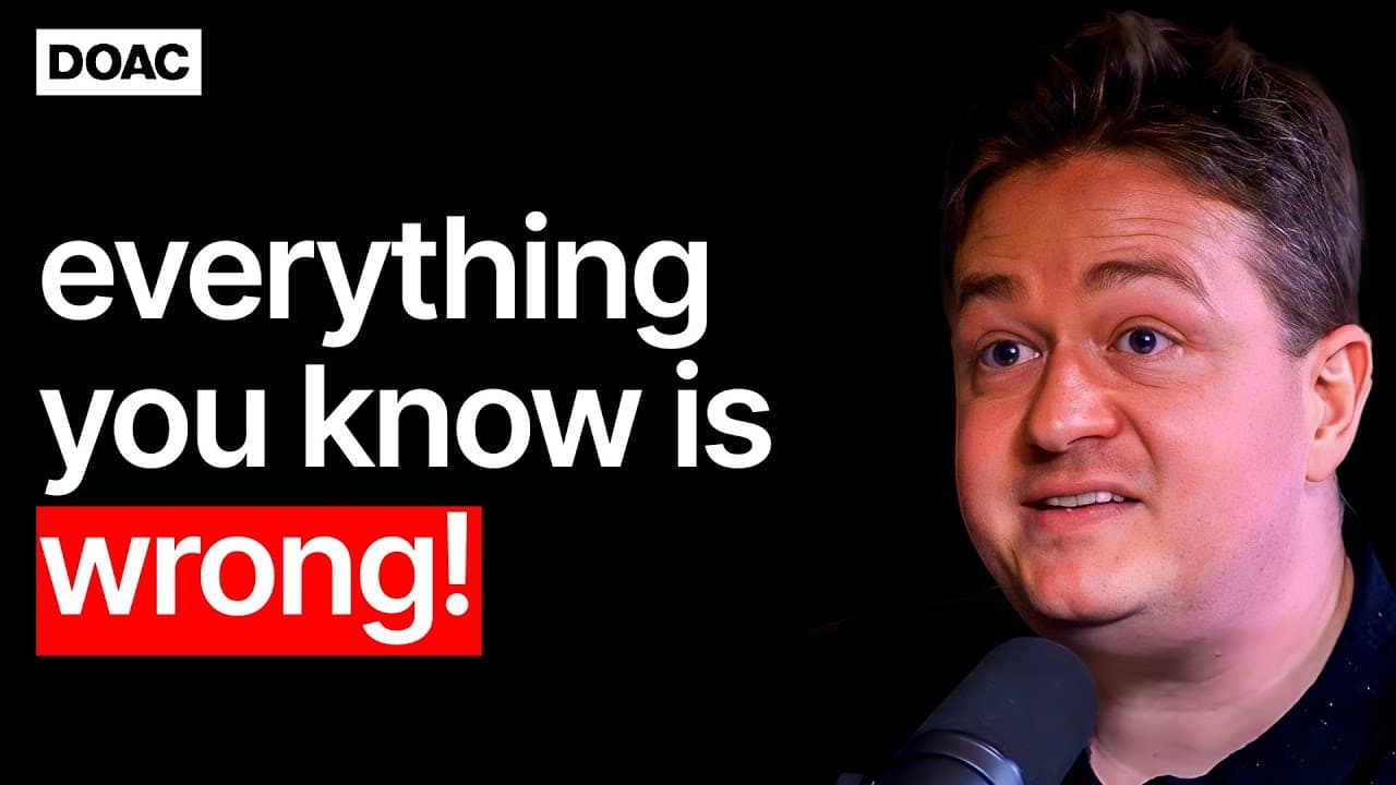 Johann Hari - Everything You Think You Know About Meaning & Happiness Is Wrong