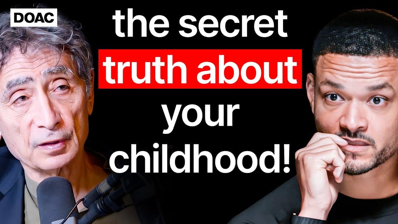 Gabor Mate: The Childhood Lie That’s Ruining All Of Our Lives