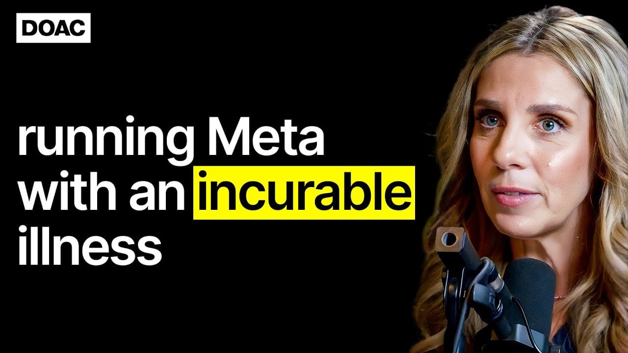VP Of Meta: Running A Trillion Dollar Business With An Incurable Illness: Nicola Mendelsohn