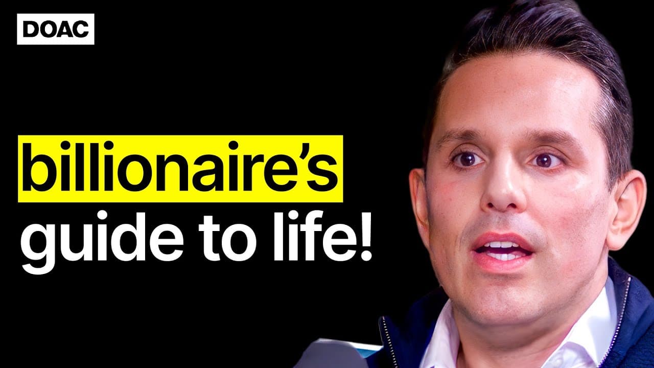 A Billionaire’s Guide To Healing Your Mind And Extending Your Life - Christian Angermayer