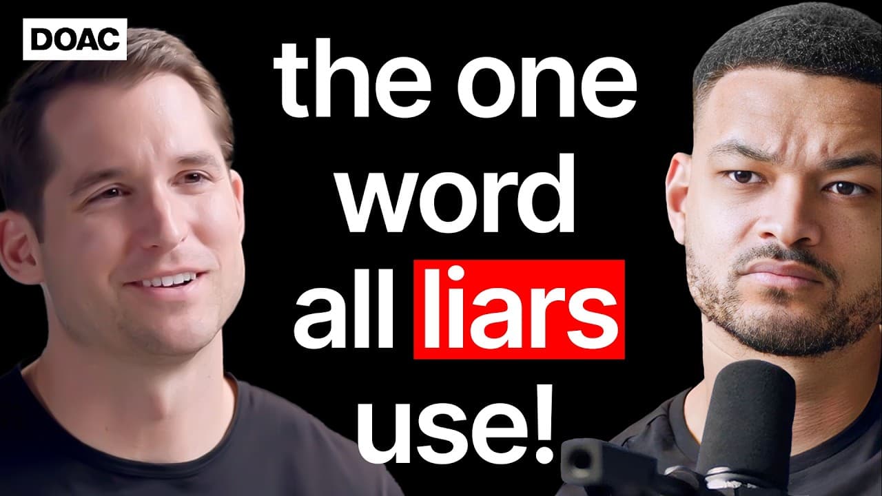 The Speaking Coach: The One Word All Liars Use! Stop Saying This Word, It's Making You Sound Weak! The More You Do This, The More You Sound Like A Liar!